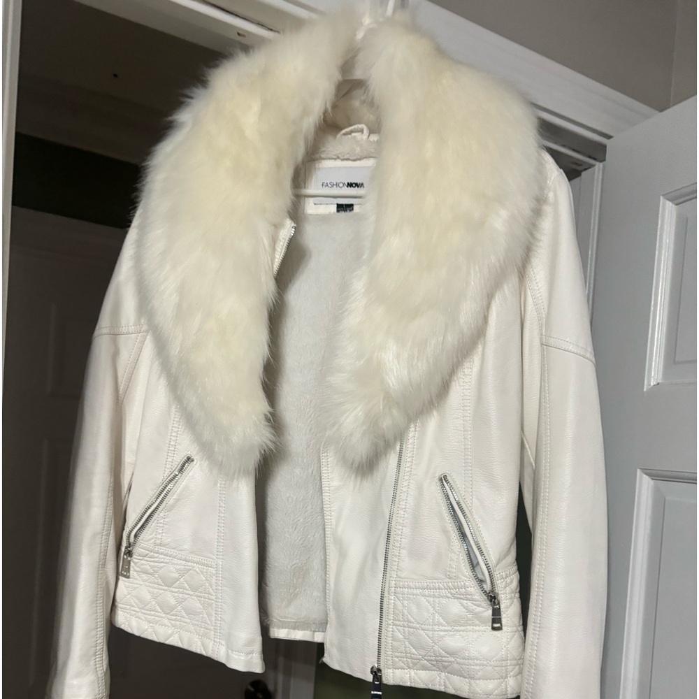 Fashion Nova White Jacket